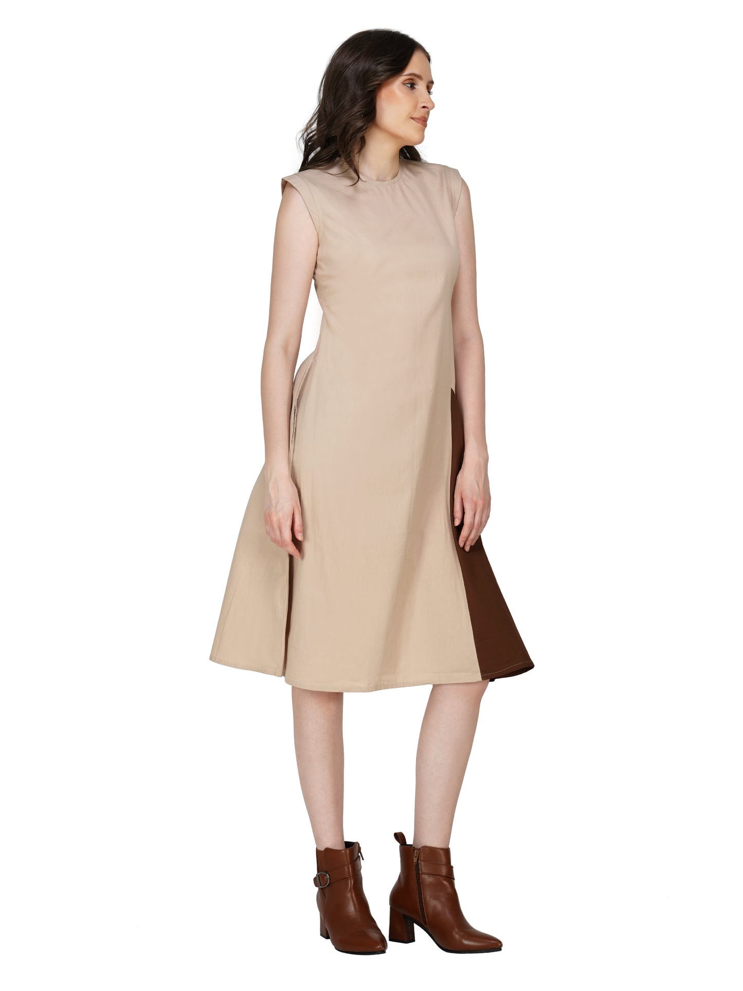 Caramel Macchiato Midi Dress
