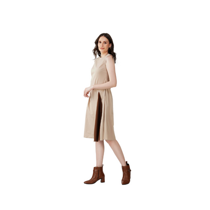 Caramel Macchiato Midi Dress