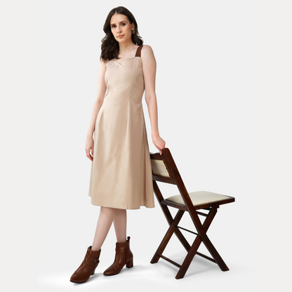 Latte Love Midi Dress
